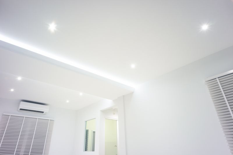 Modern Bathroom with Recessed Lighting